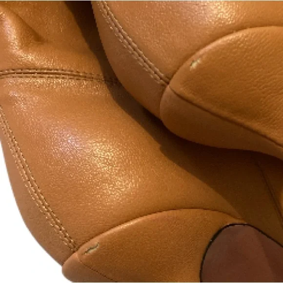 AMINA MUADDI  Leather Flared Heel Boots 35  5 US - Picture 13 of 14